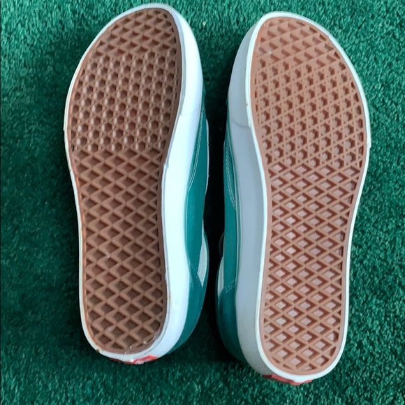 Aqua Women’s Vans size 8.5 - Picture 4 of 5